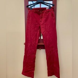 Women’s bootcut burgundy Red Pants